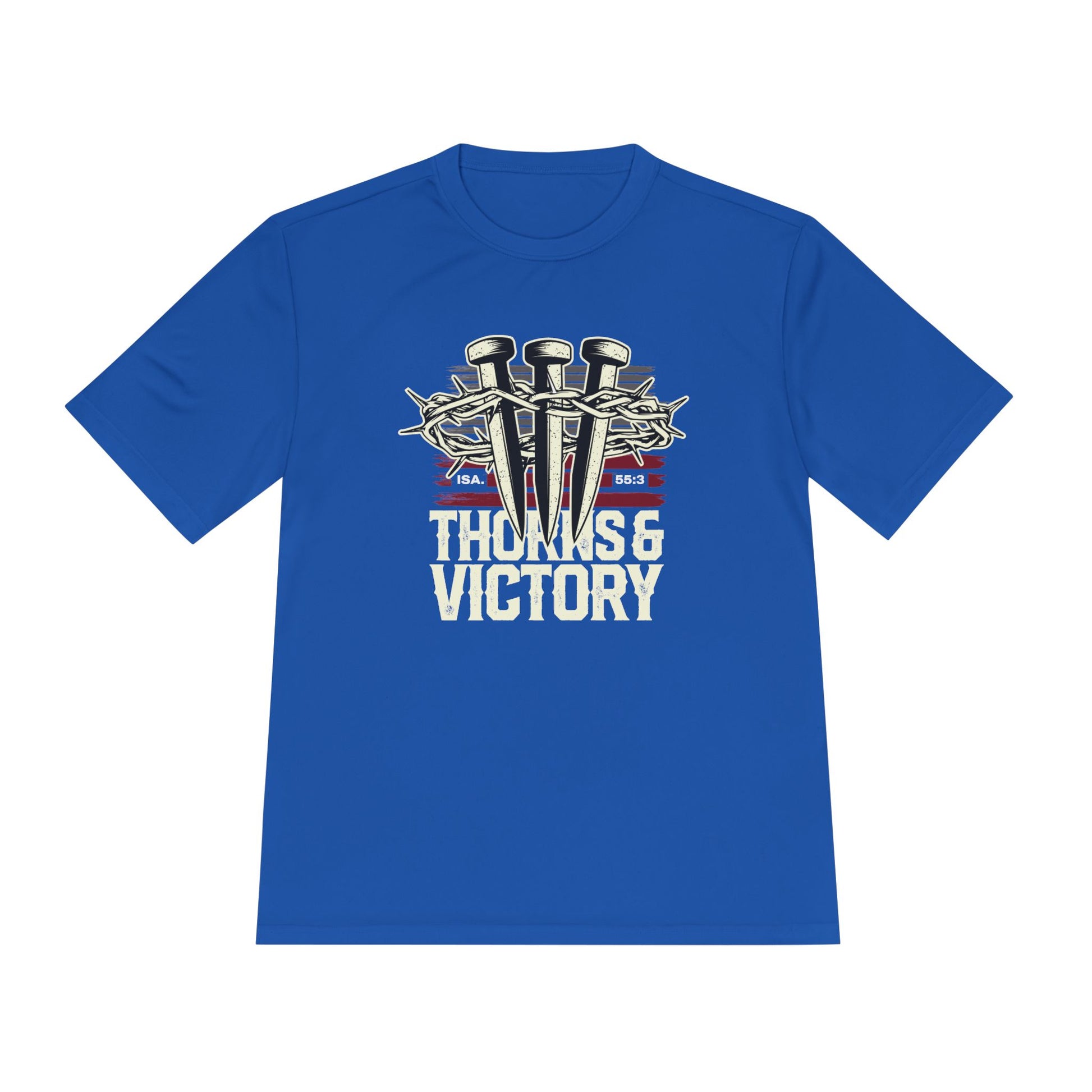 "Thorns & Victory"  Unisex Moisture Wicking Tee - The Shield of Light