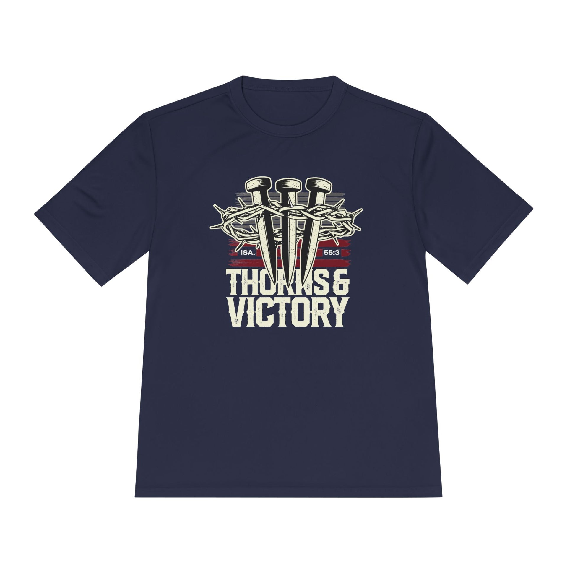 "Thorns & Victory"  Unisex Moisture Wicking Tee - The Shield of Light