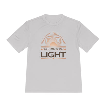 'Let There Be Light' Unisex Moisture Wicking Tee - The Shield of Light