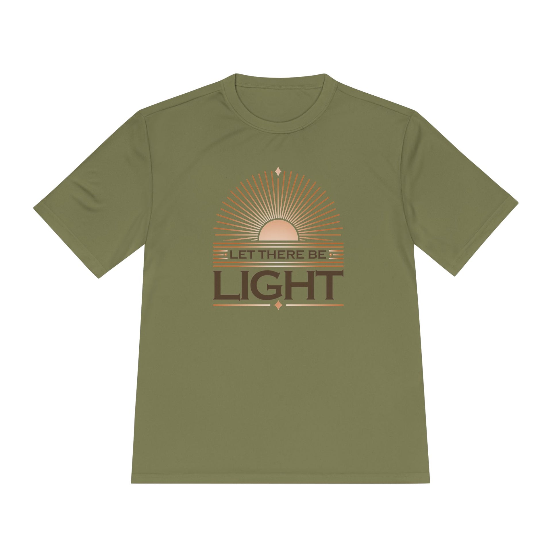 'Let There Be Light' Unisex Moisture Wicking Tee - The Shield of Light