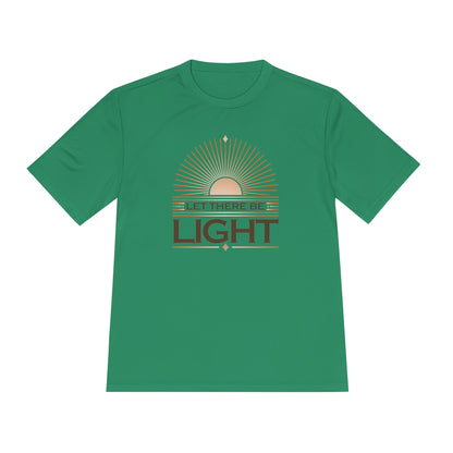 'Let There Be Light' Unisex Moisture Wicking Tee - The Shield of Light