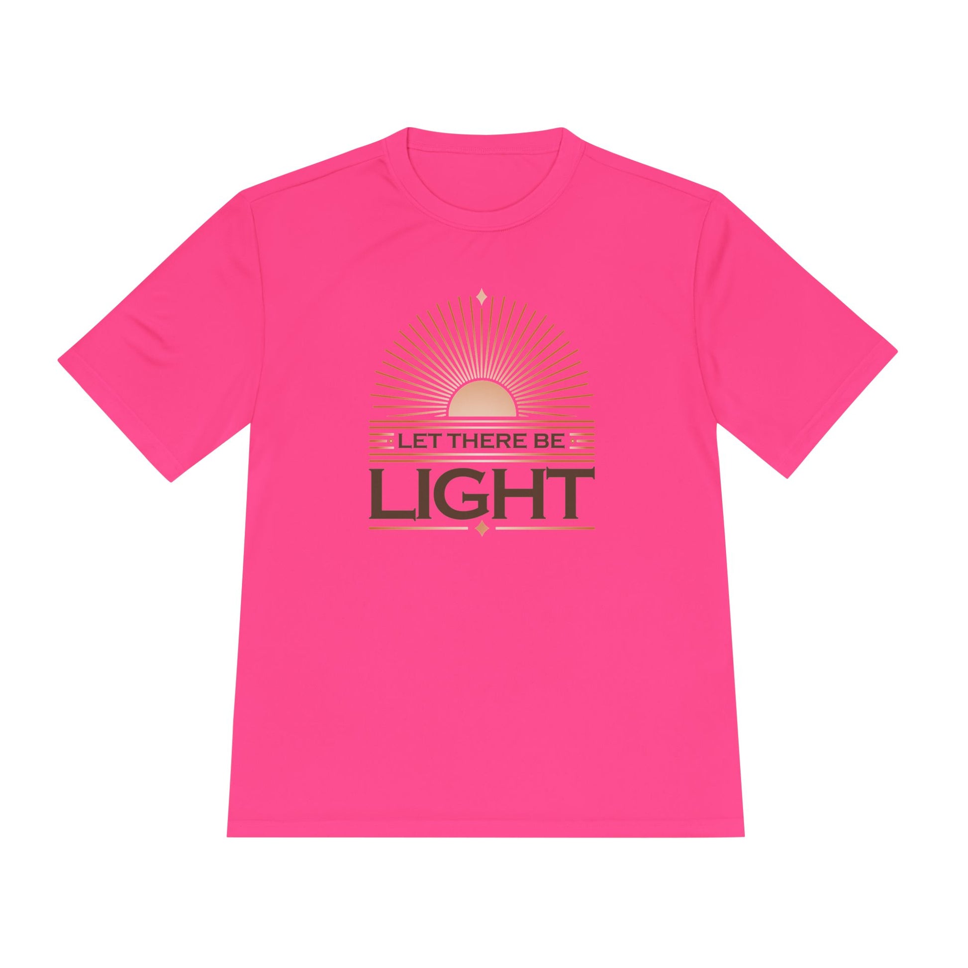 'Let There Be Light' Unisex Moisture Wicking Tee - The Shield of Light