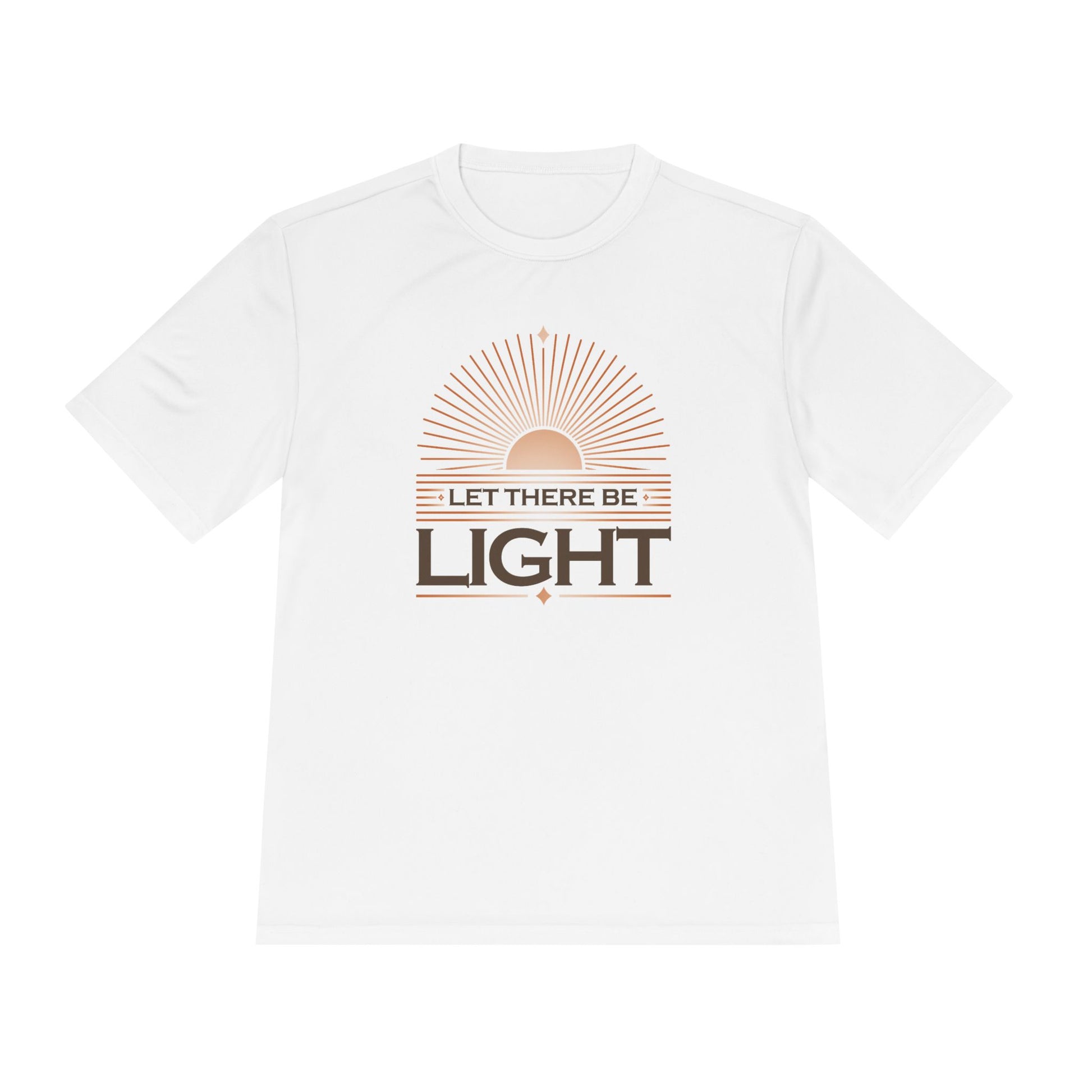'Let There Be Light' Unisex Moisture Wicking Tee - The Shield of Light
