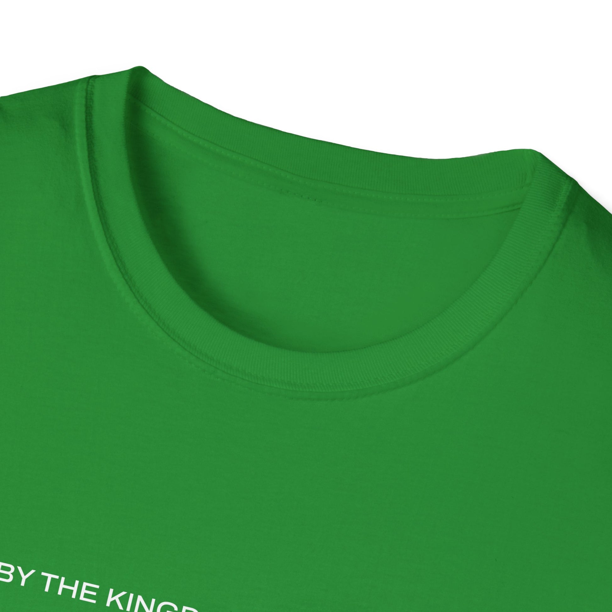 "Live By the Kingdom Not the World Colossians 3:2" Unisex Softstyle T-Shirt - The Shield of Light