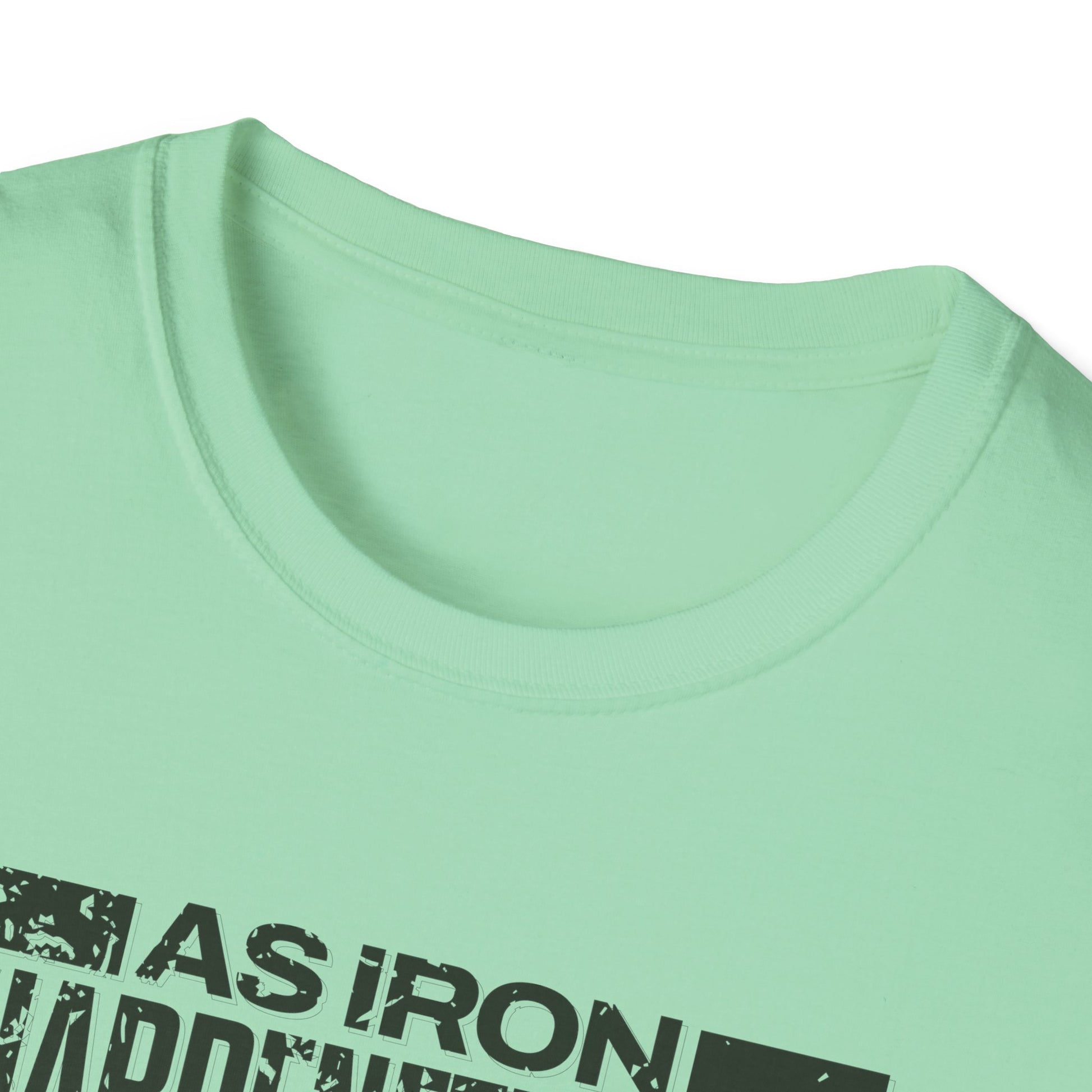 "As Iron Sharpeneth Iron So One Person Sharpens Another" Unisex Softstyle T-Shirt - The Shield of Light
