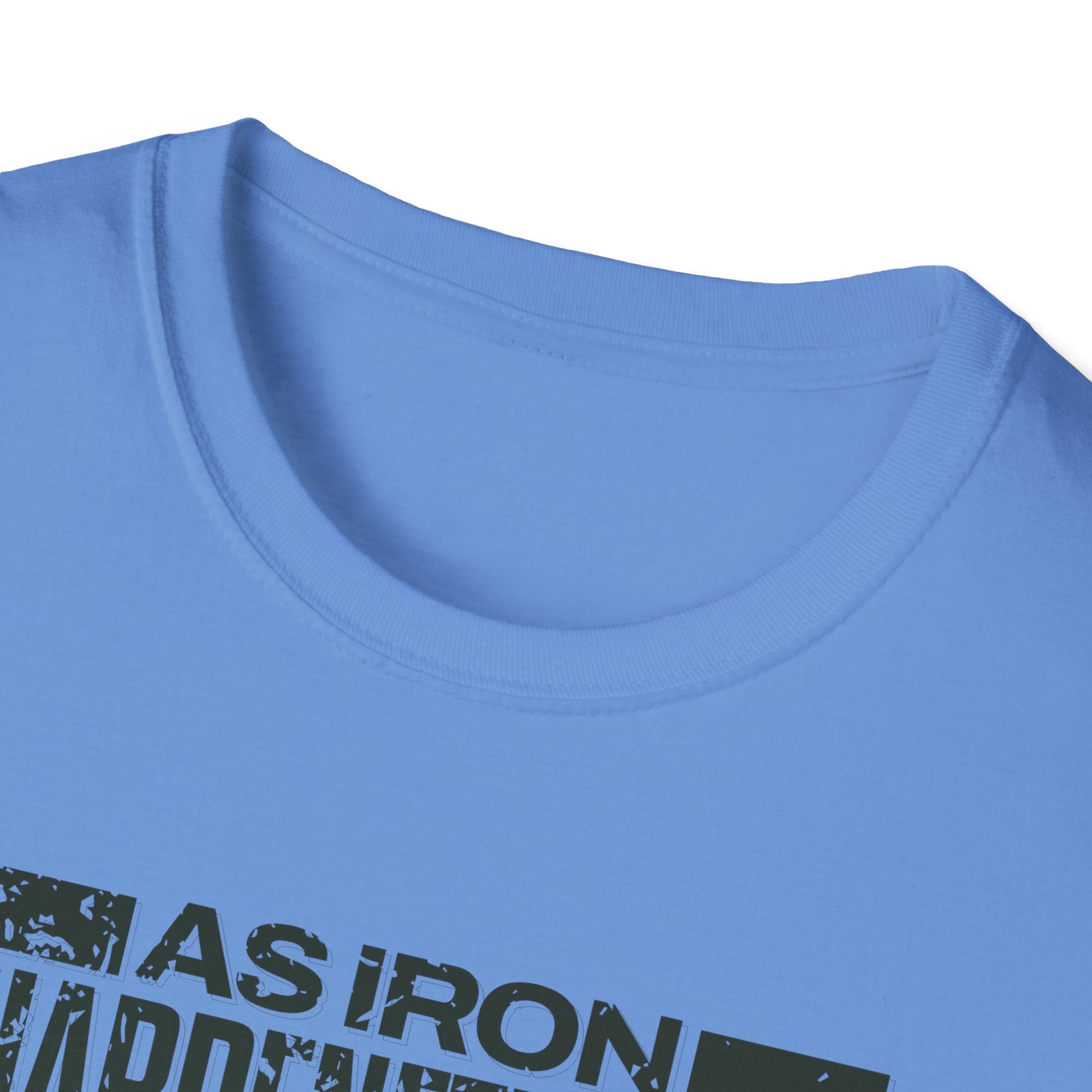 "As Iron Sharpeneth Iron So One Person Sharpens Another" Unisex Softstyle T-Shirt - The Shield of Light