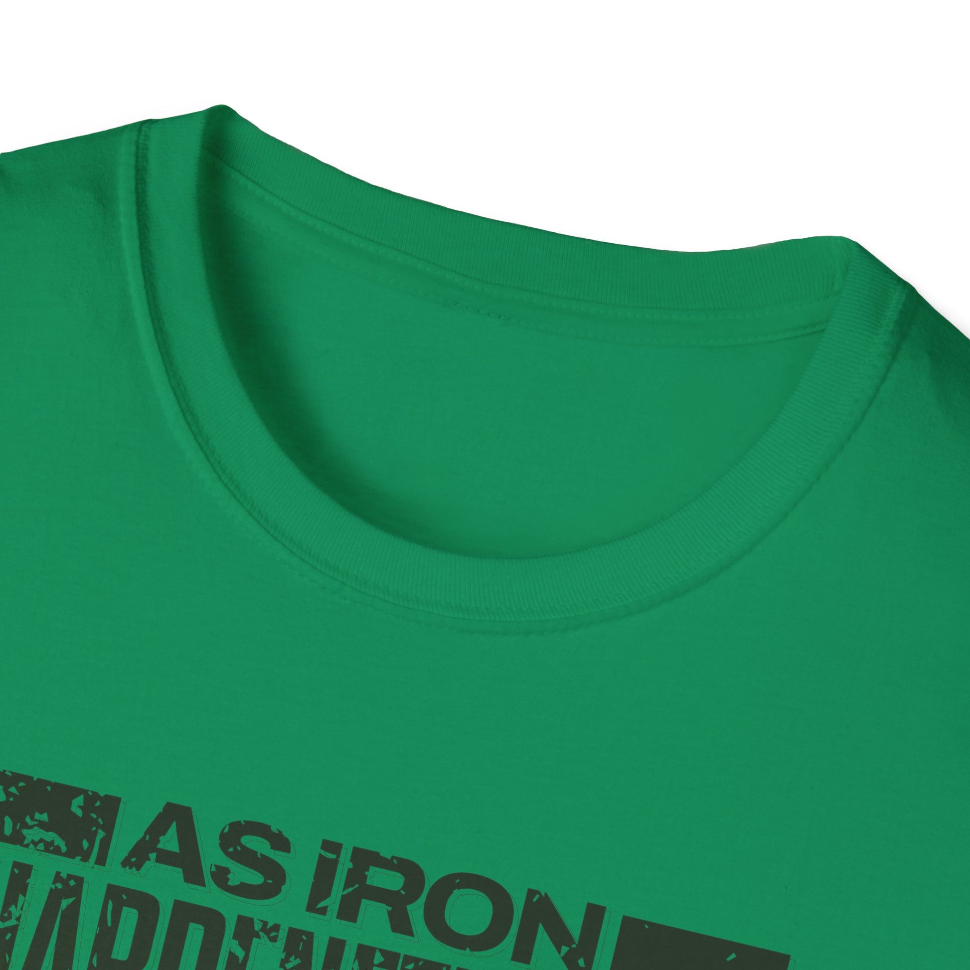 "As Iron Sharpeneth Iron So One Person Sharpens Another" Unisex Softstyle T-Shirt - The Shield of Light