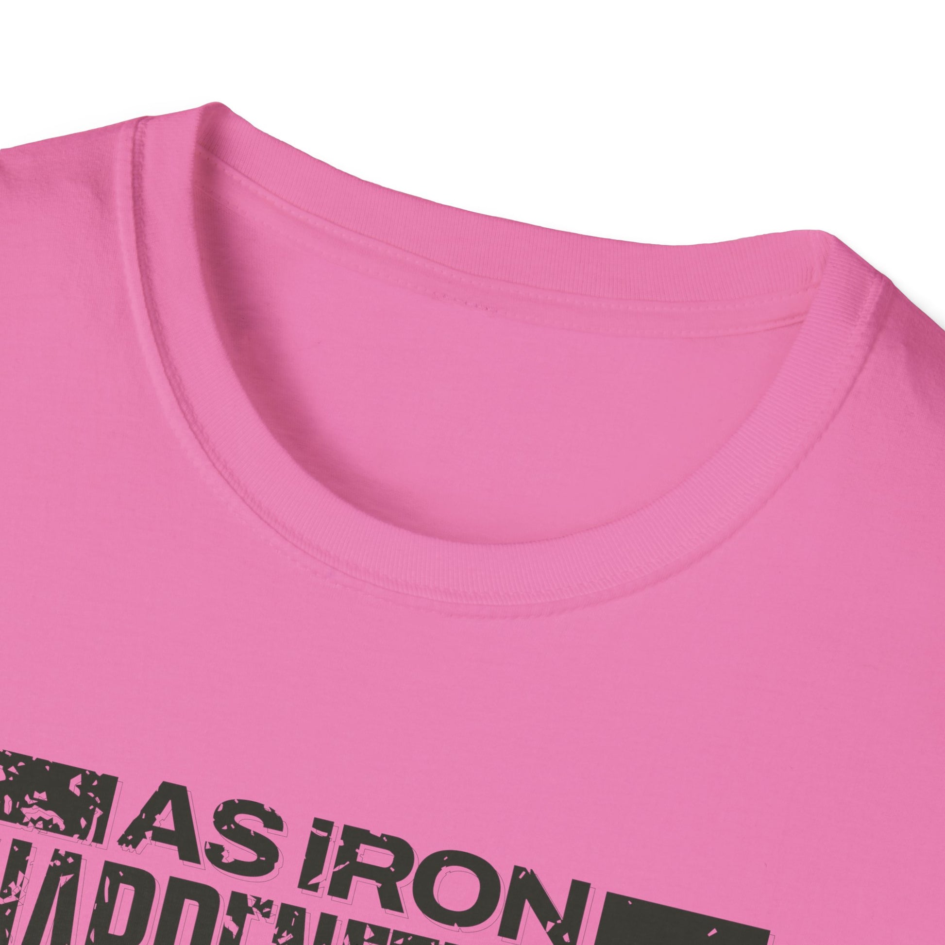 "As Iron Sharpeneth Iron So One Person Sharpens Another" Unisex Softstyle T-Shirt - The Shield of Light