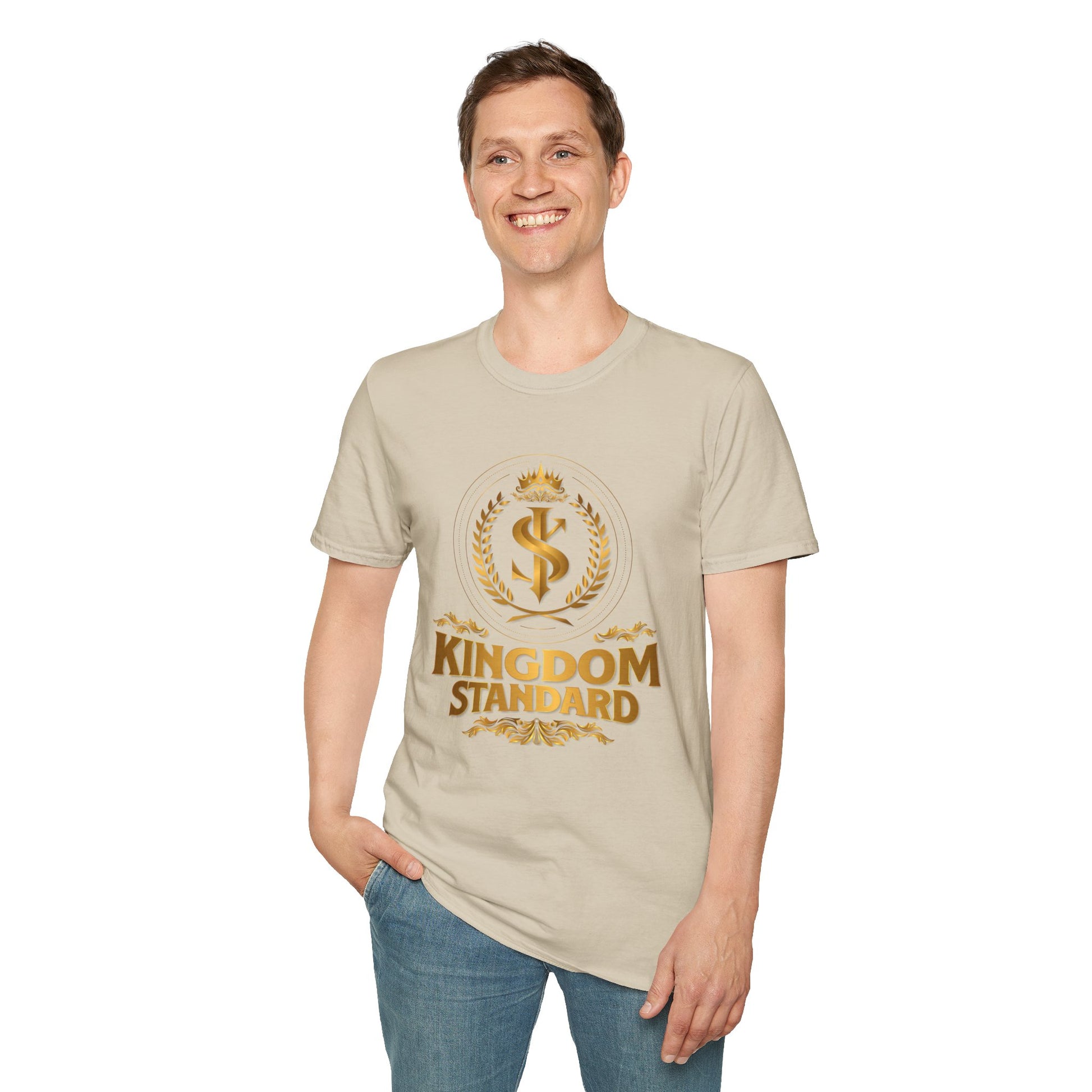 "Kingdom Standard" Unisex Softstyle T-Shirt - The Shield of Light