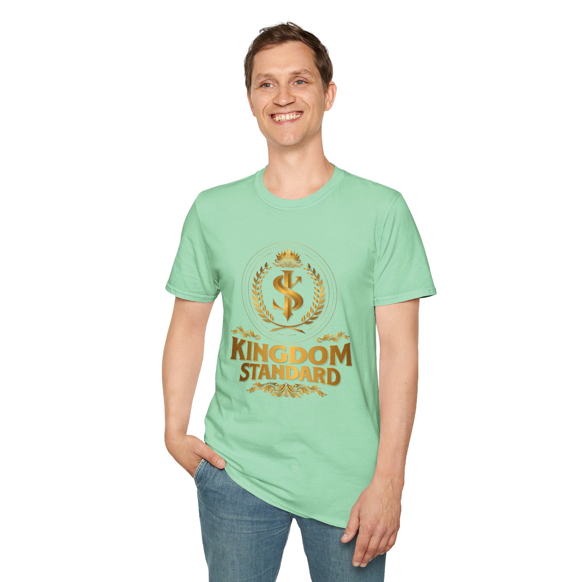 "Kingdom Standard" Unisex Softstyle T-Shirt - The Shield of Light