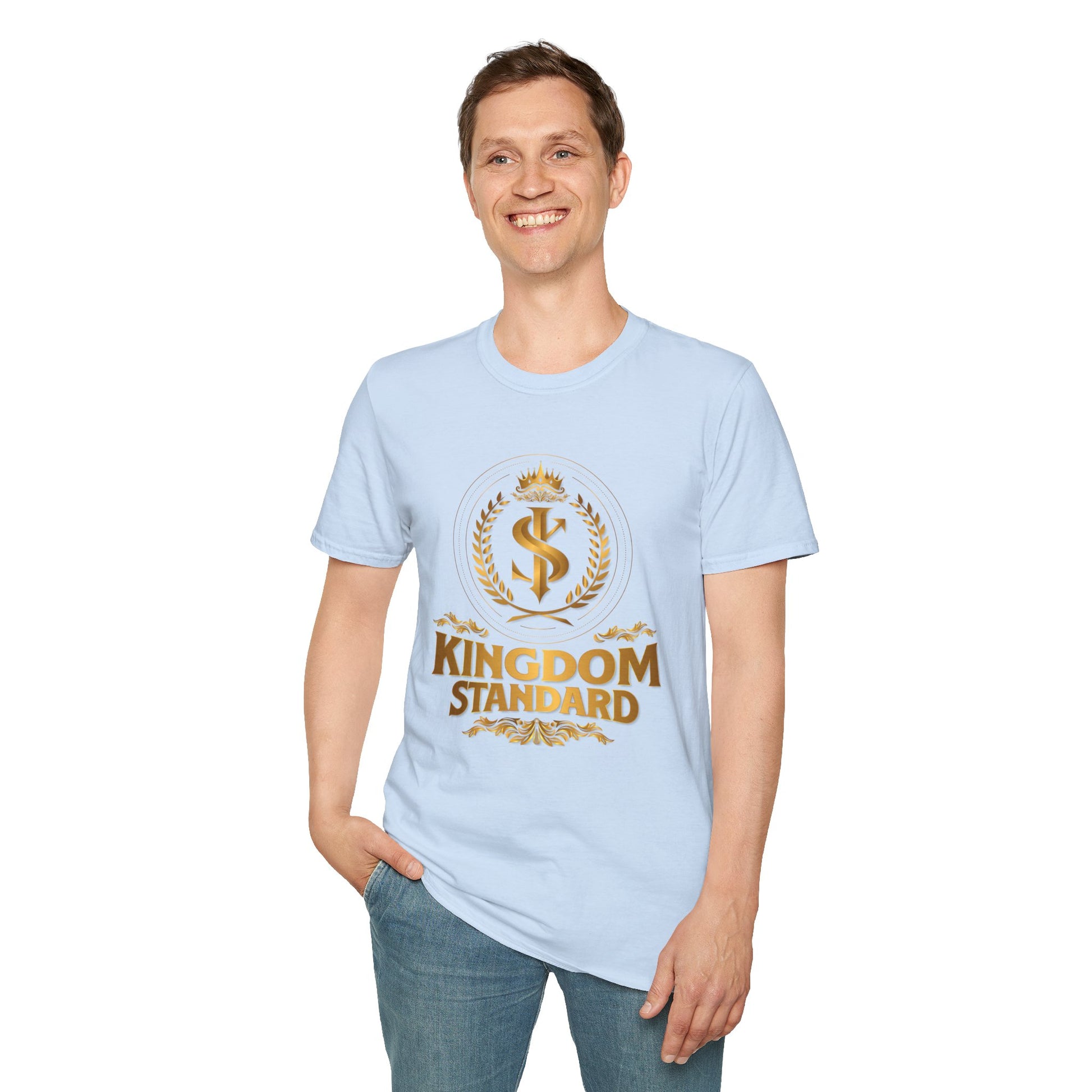 "Kingdom Standard" Unisex Softstyle T-Shirt - The Shield of Light