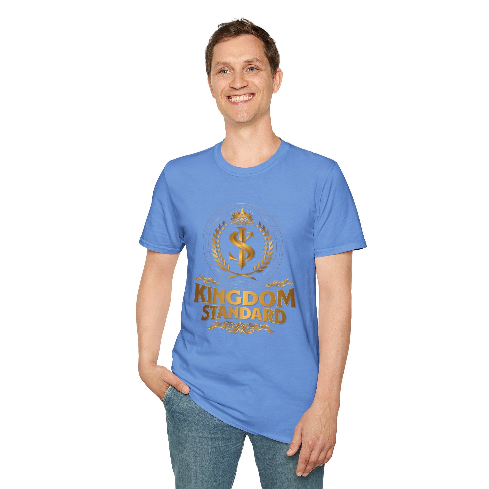 "Kingdom Standard" Unisex Softstyle T-Shirt - The Shield of Light
