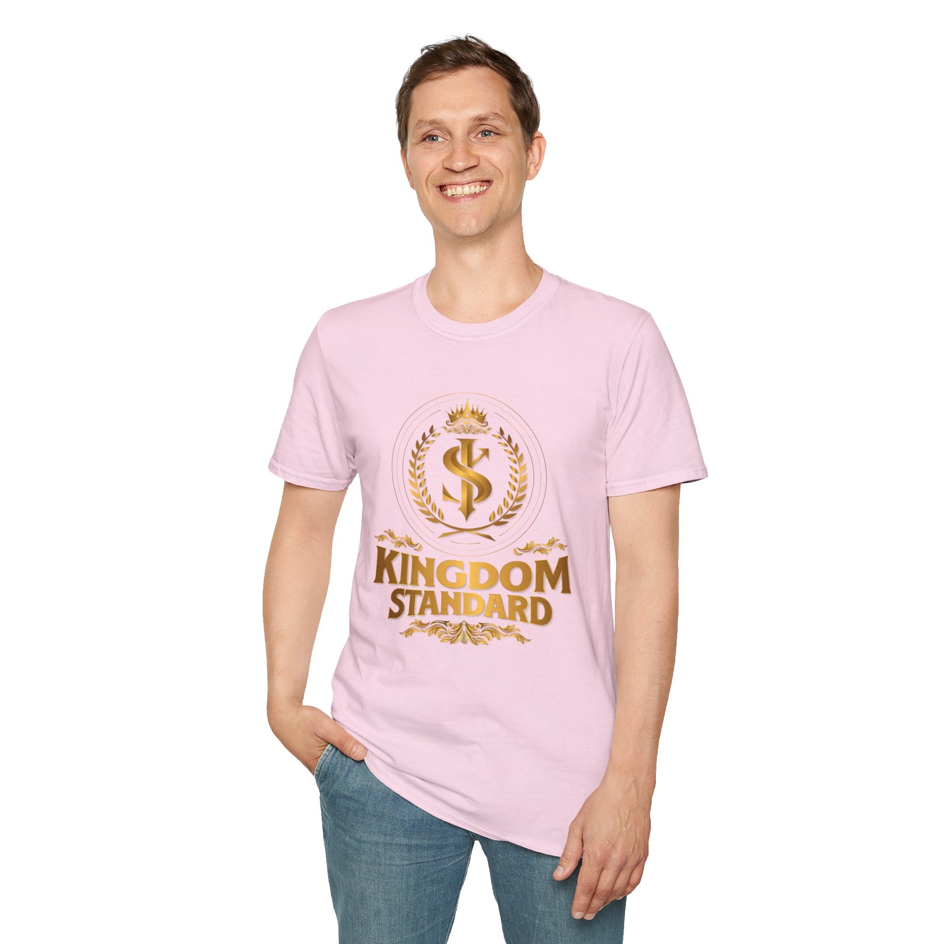 "Kingdom Standard" Unisex Softstyle T-Shirt - The Shield of Light