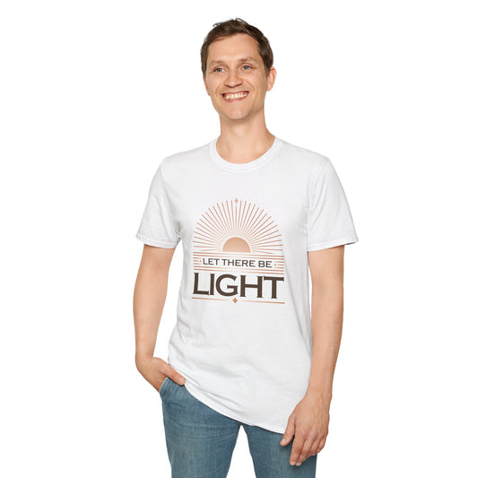 "Let There Be Light" Unisex Softstyle T-Shirt - The Shield of Light