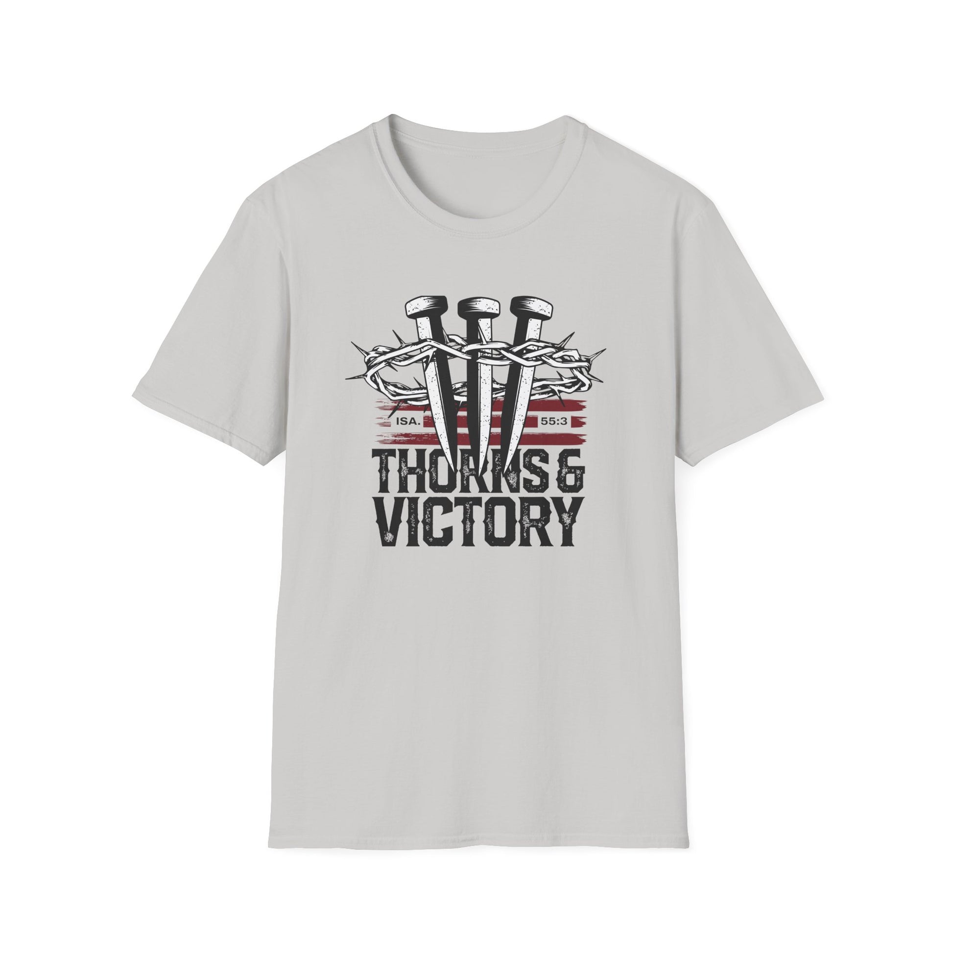 "Thorns & Victory " Unisex Softstyle T-Shirt - The Shield of Light