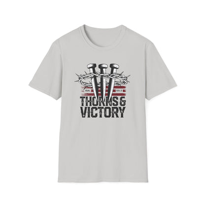 "Thorns & Victory " Unisex Softstyle T-Shirt - The Shield of Light