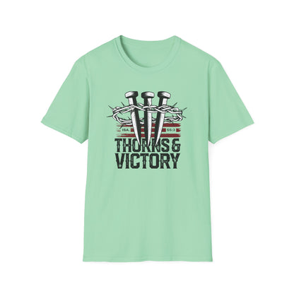 "Thorns & Victory " Unisex Softstyle T-Shirt - The Shield of Light