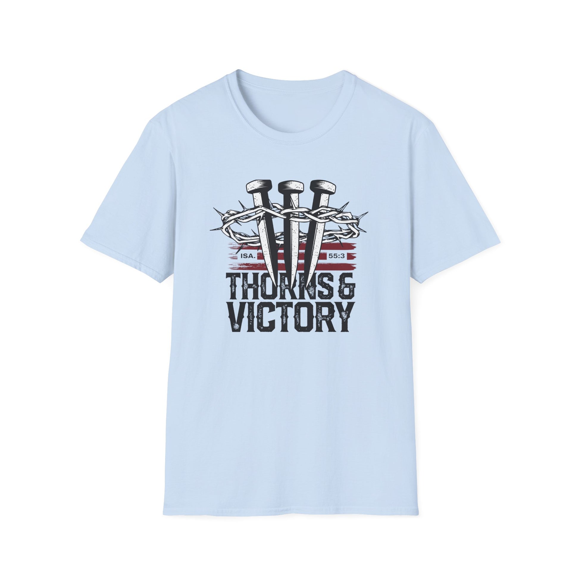 "Thorns & Victory " Unisex Softstyle T-Shirt - The Shield of Light