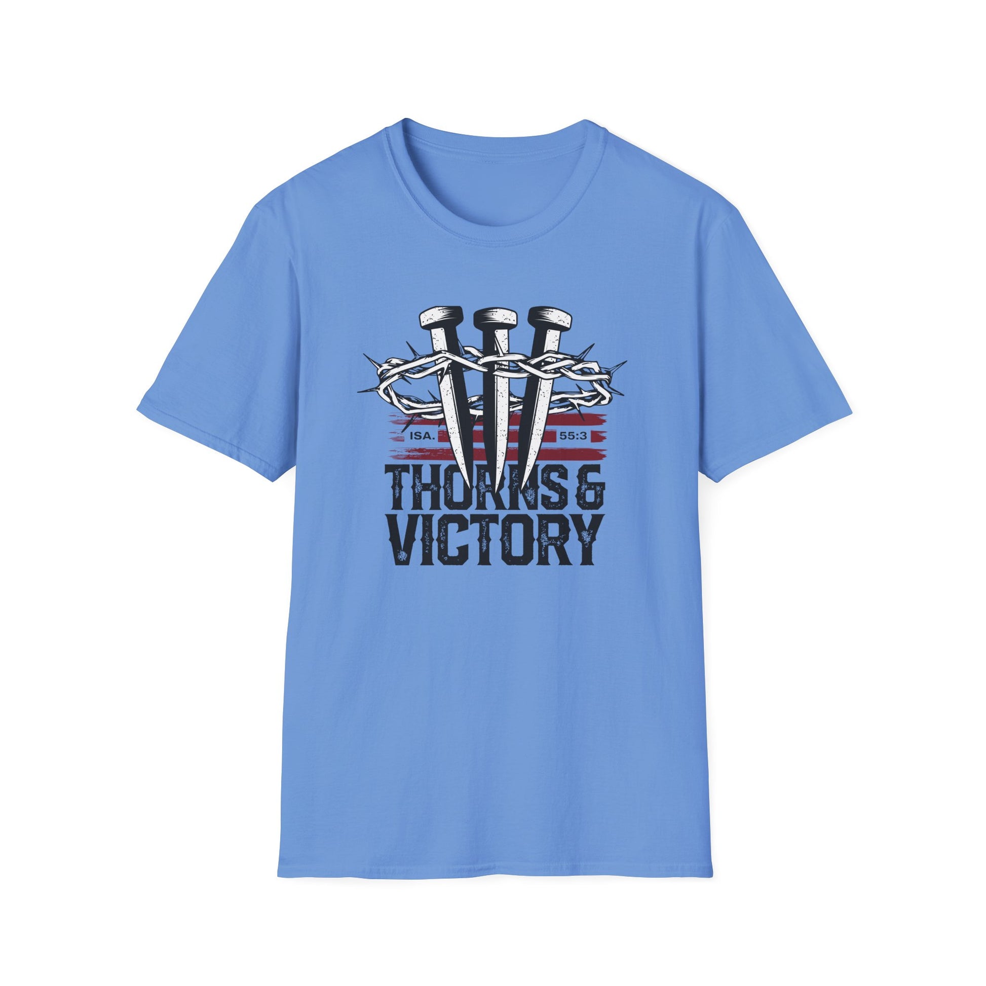 "Thorns & Victory " Unisex Softstyle T-Shirt - The Shield of Light