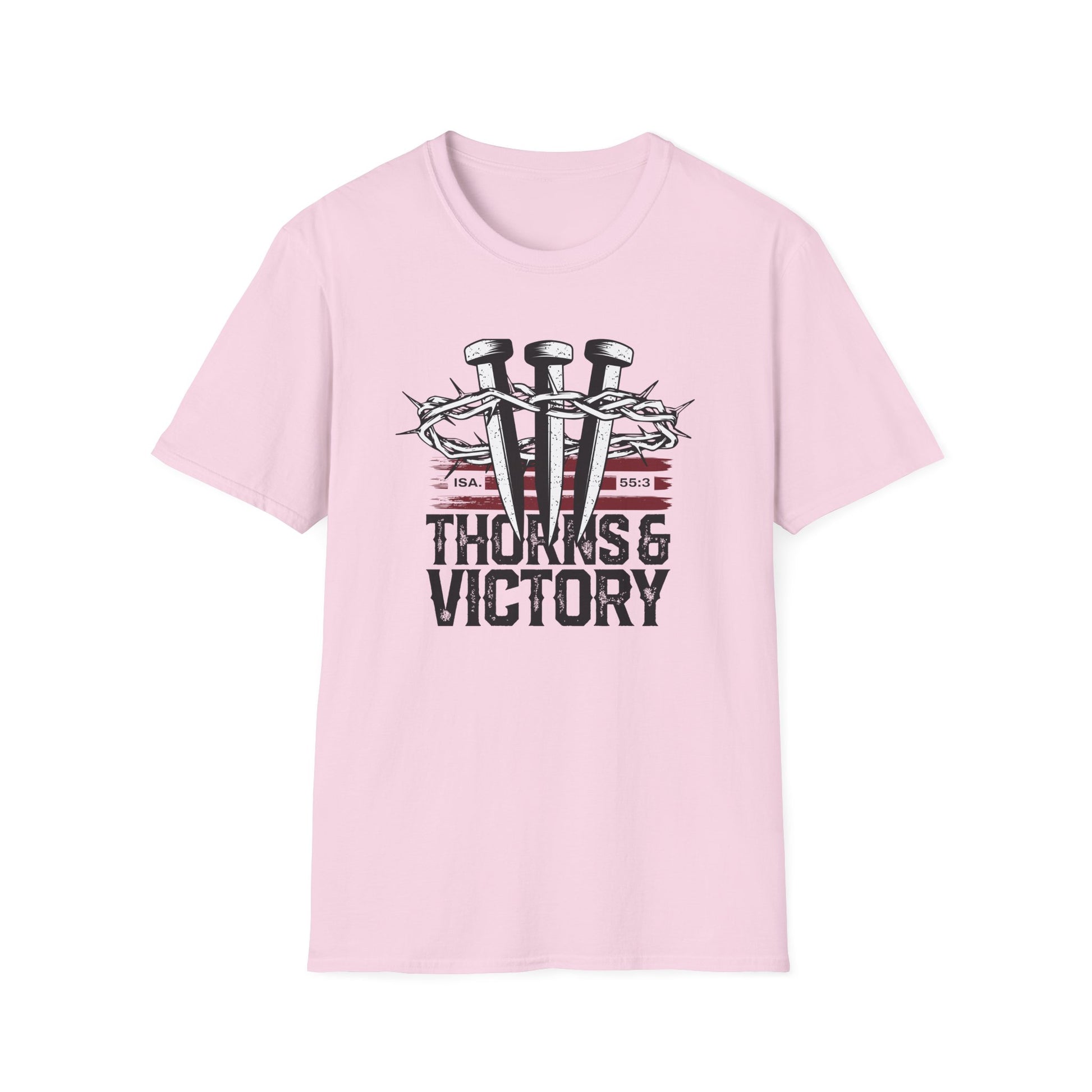"Thorns & Victory " Unisex Softstyle T-Shirt - The Shield of Light