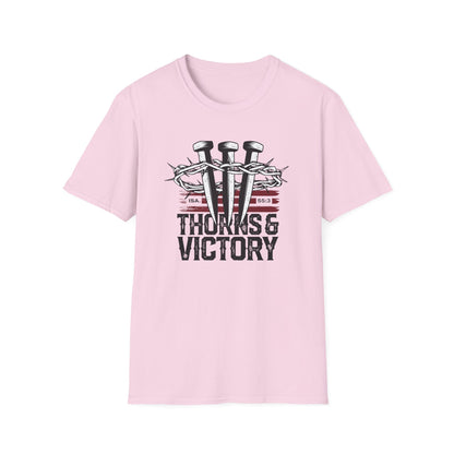 "Thorns & Victory " Unisex Softstyle T-Shirt - The Shield of Light