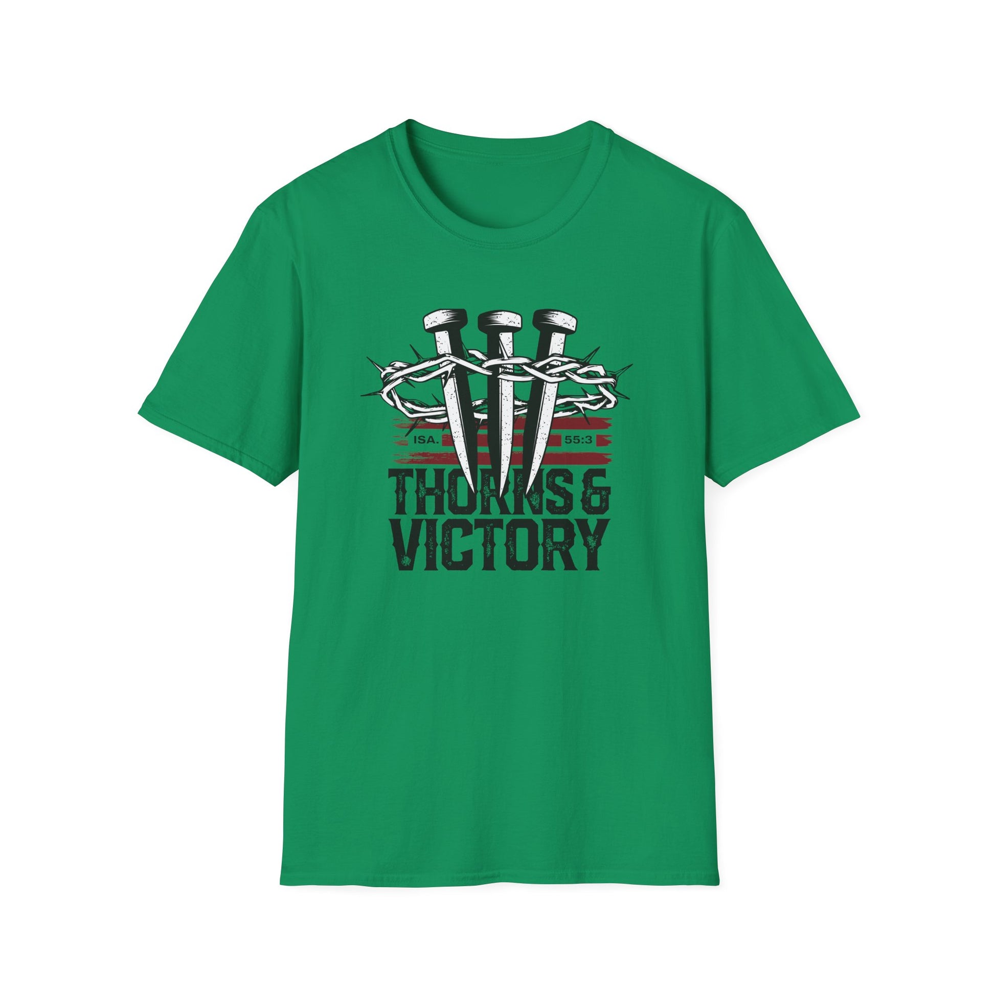 "Thorns & Victory " Unisex Softstyle T-Shirt - The Shield of Light
