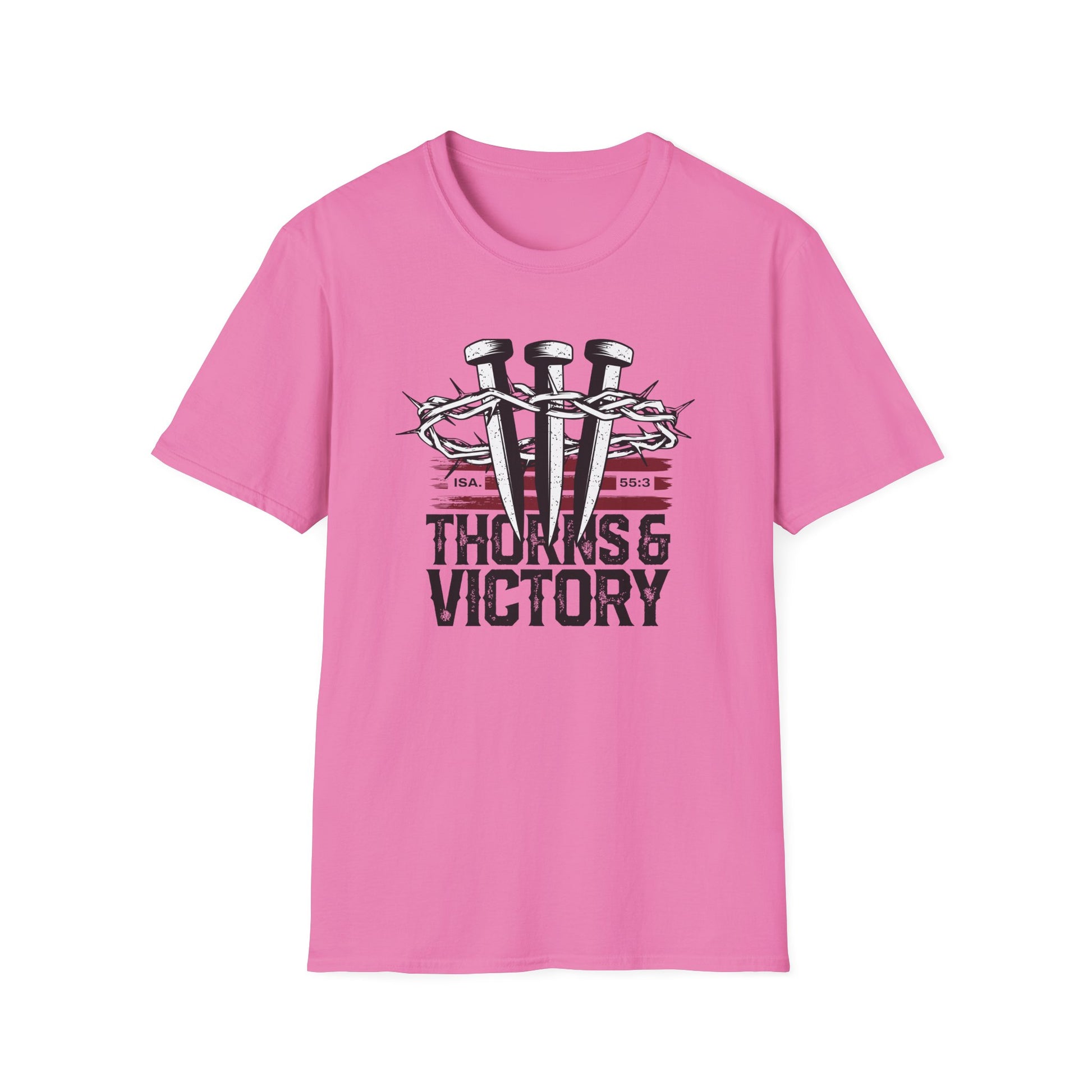 "Thorns & Victory " Unisex Softstyle T-Shirt - The Shield of Light