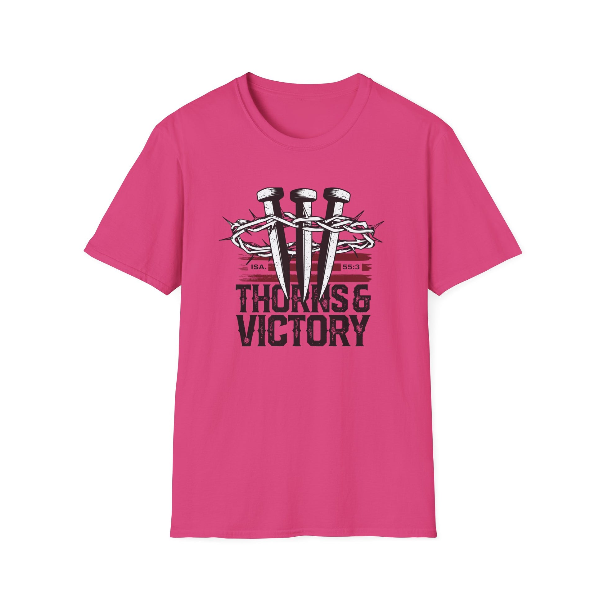 "Thorns & Victory " Unisex Softstyle T-Shirt - The Shield of Light