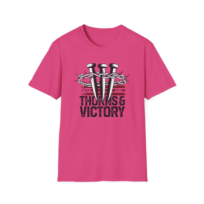 "Thorns & Victory " Unisex Softstyle T-Shirt - The Shield of Light