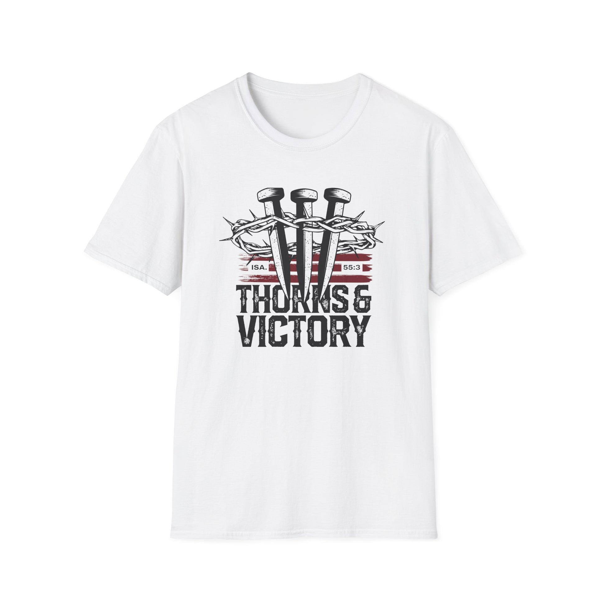 "Thorns & Victory " Unisex Softstyle T-Shirt - The Shield of Light
