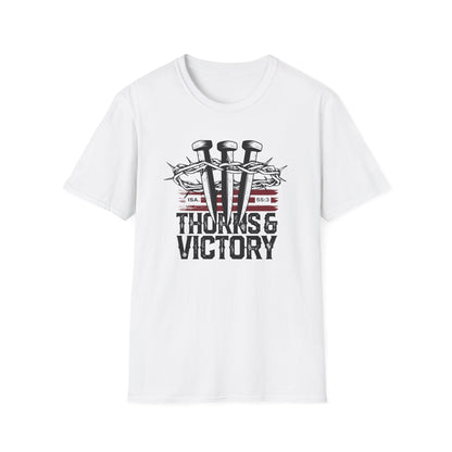 "Thorns & Victory " Unisex Softstyle T-Shirt - The Shield of Light