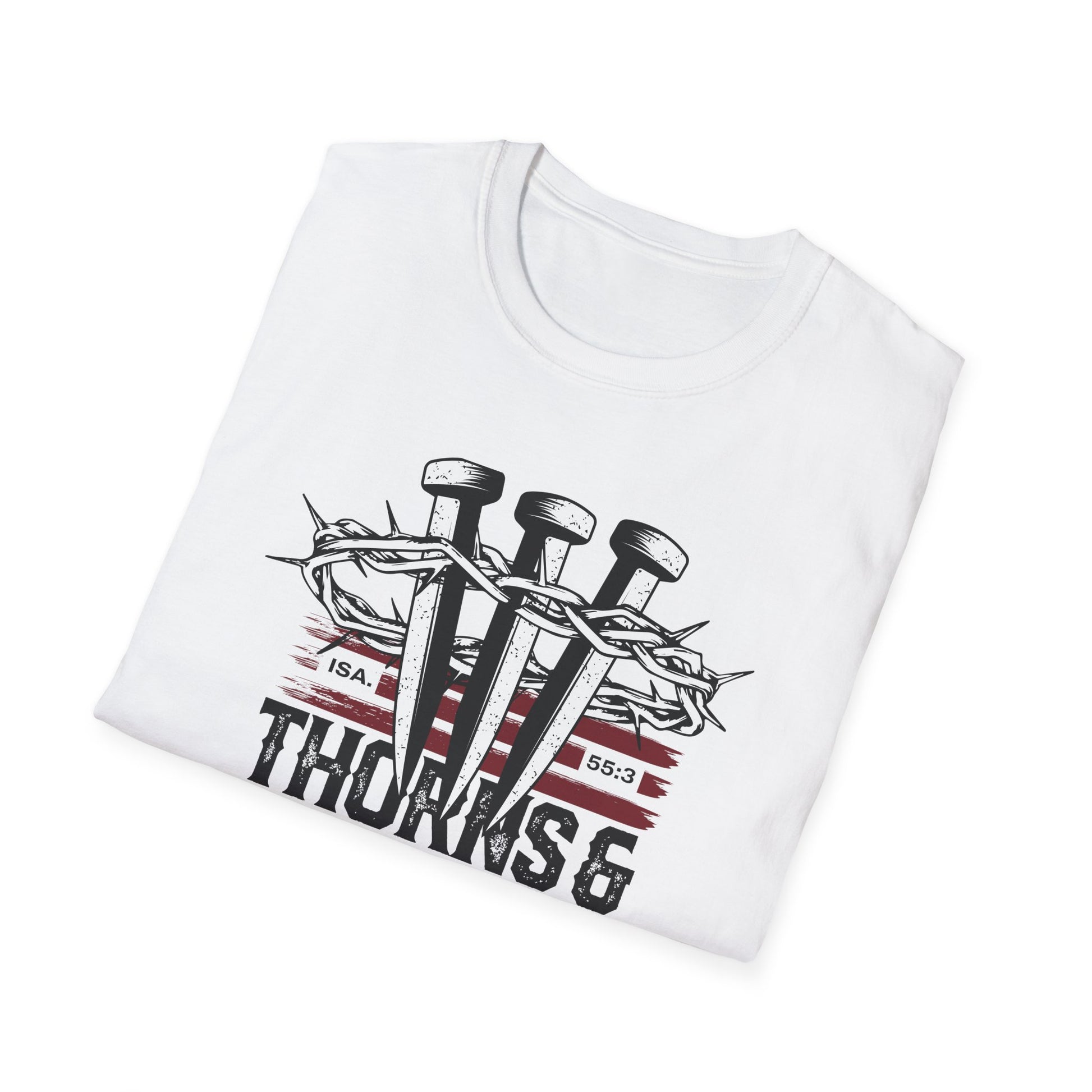 "Thorns & Victory " Unisex Softstyle T-Shirt - The Shield of Light