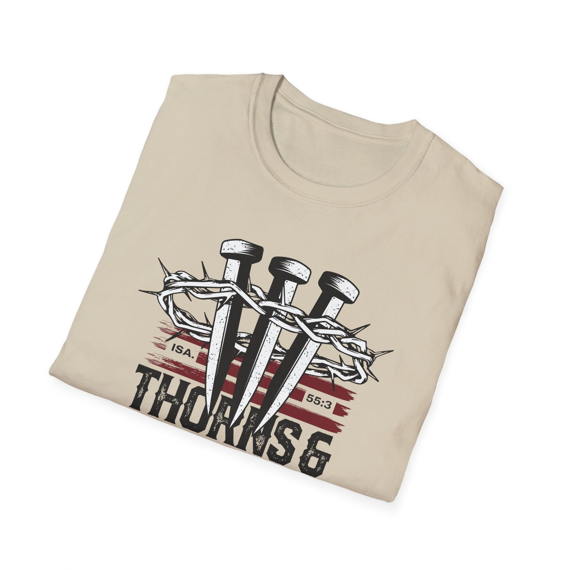 "Thorns & Victory " Unisex Softstyle T-Shirt - The Shield of Light