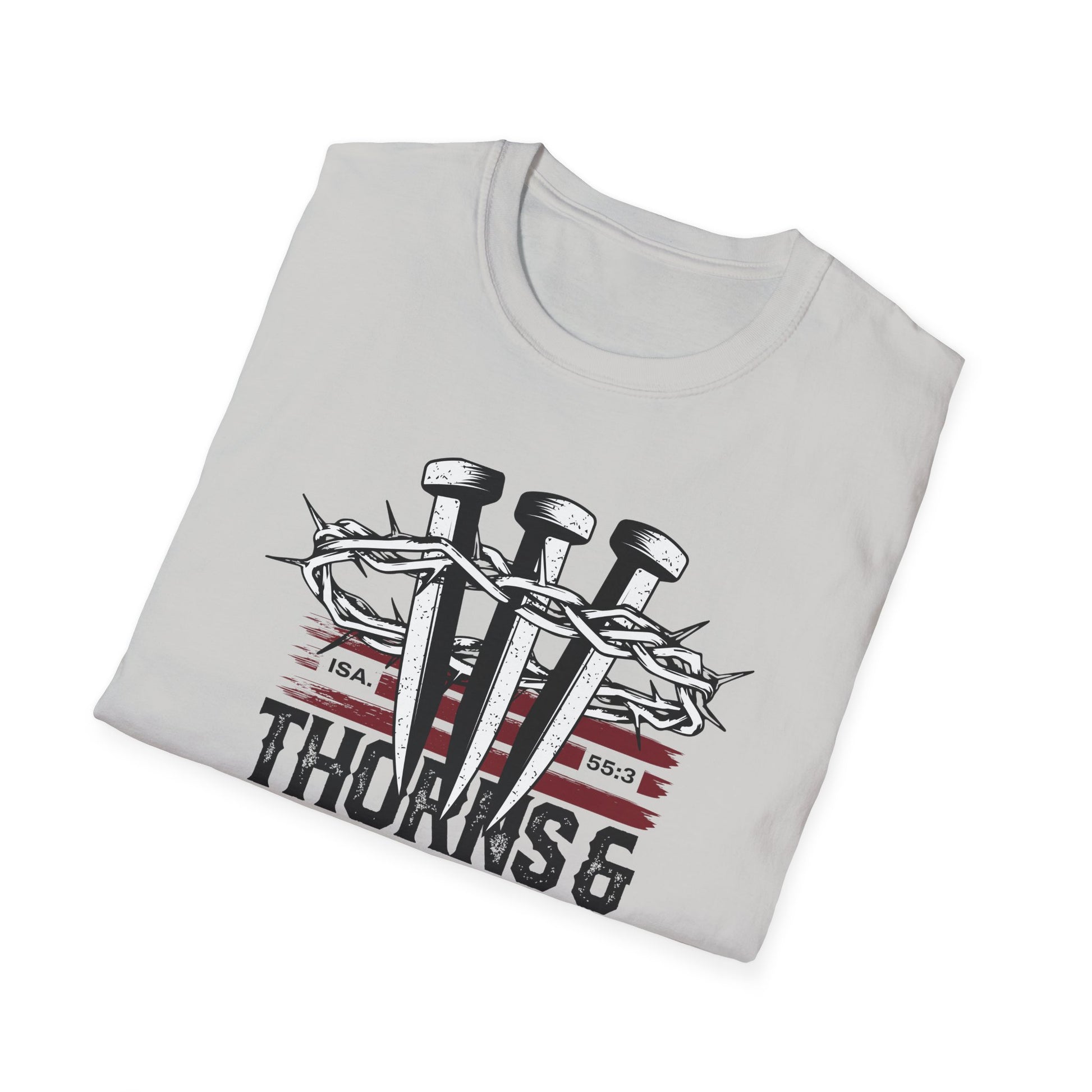 "Thorns & Victory " Unisex Softstyle T-Shirt - The Shield of Light