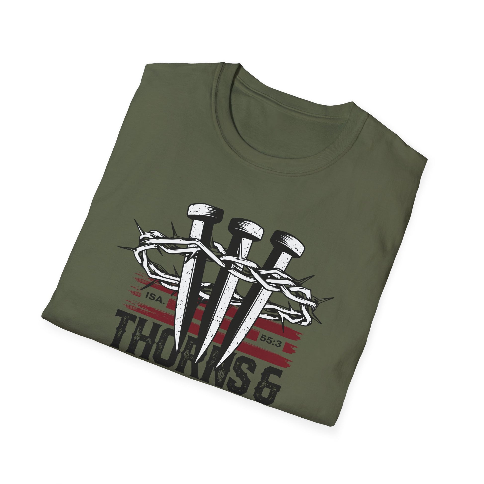 "Thorns & Victory " Unisex Softstyle T-Shirt - The Shield of Light