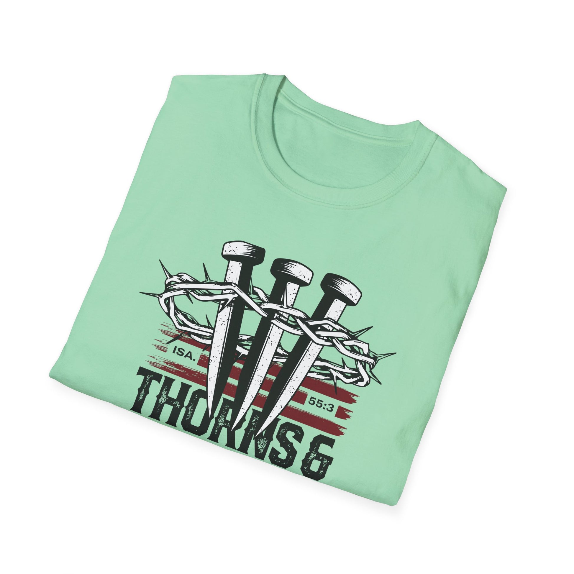 "Thorns & Victory " Unisex Softstyle T-Shirt - The Shield of Light