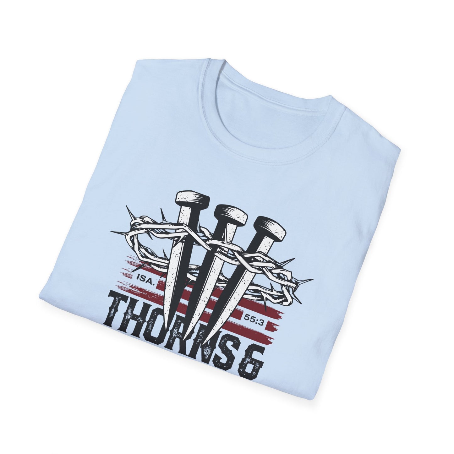 "Thorns & Victory " Unisex Softstyle T-Shirt - The Shield of Light