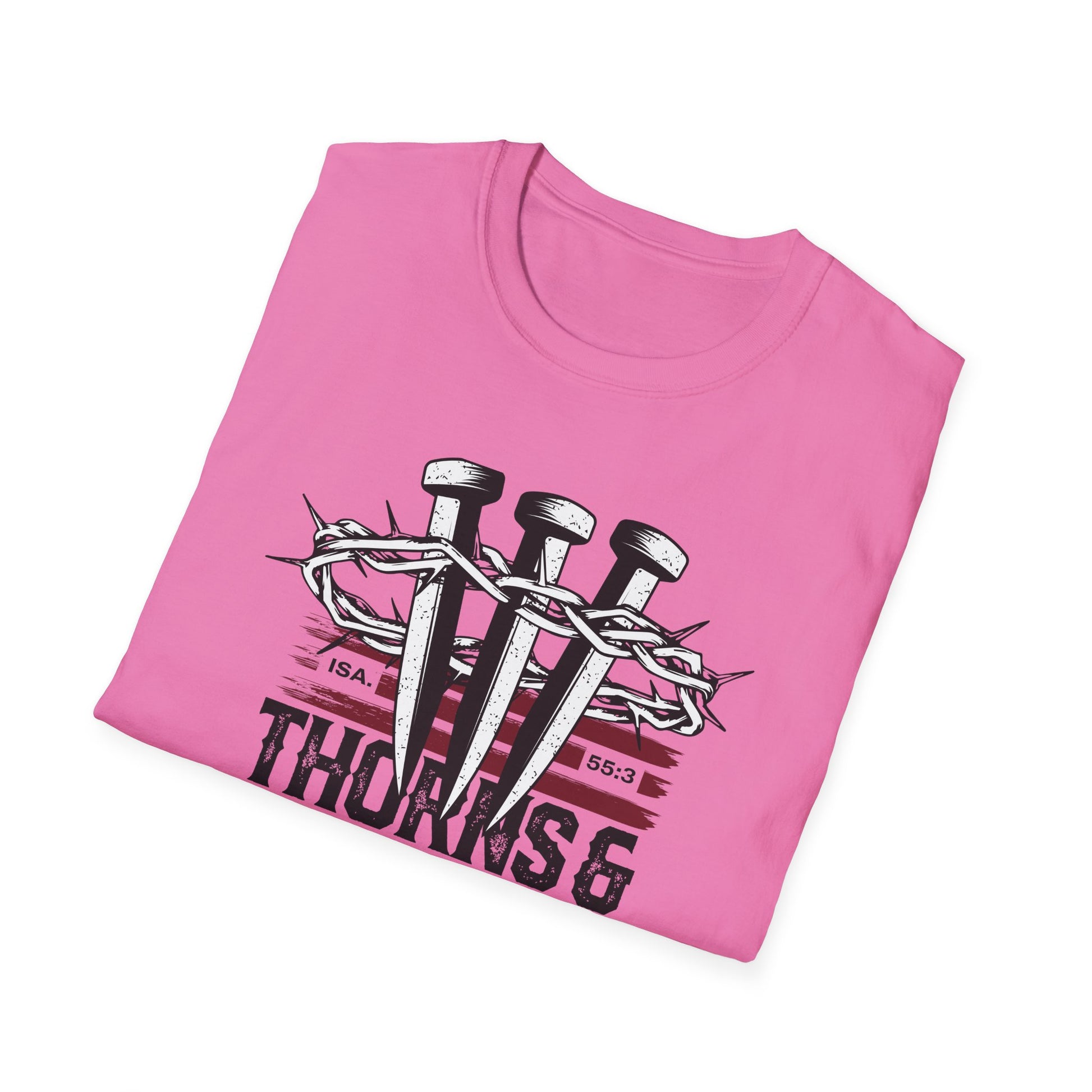 "Thorns & Victory " Unisex Softstyle T-Shirt - The Shield of Light