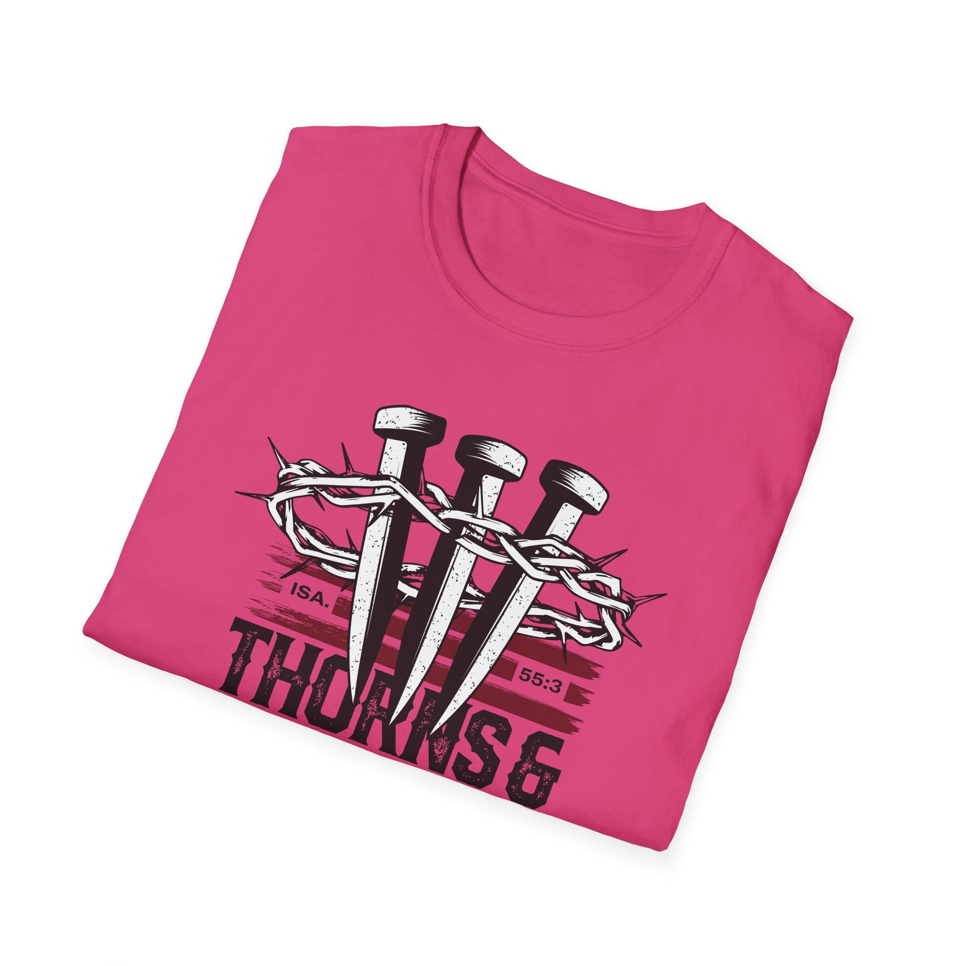 "Thorns & Victory " Unisex Softstyle T-Shirt - The Shield of Light