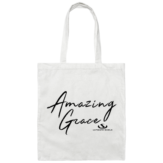 AMAZING GRACE Canvas Tote Bag - The Shield of Light