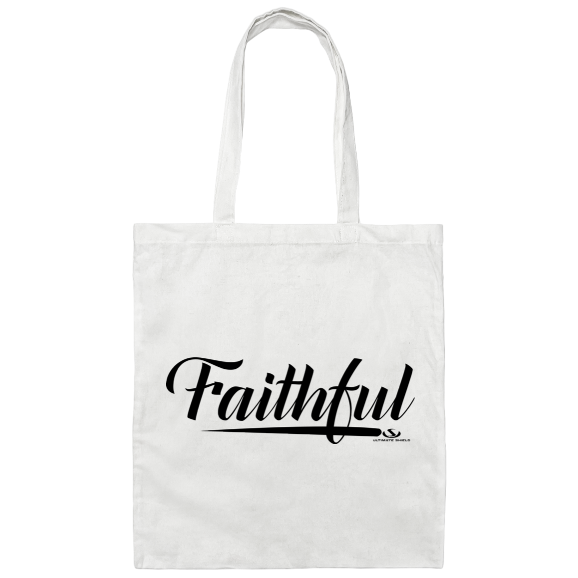 FAITHFULL Canvas Tote Bag - The Shield of Light