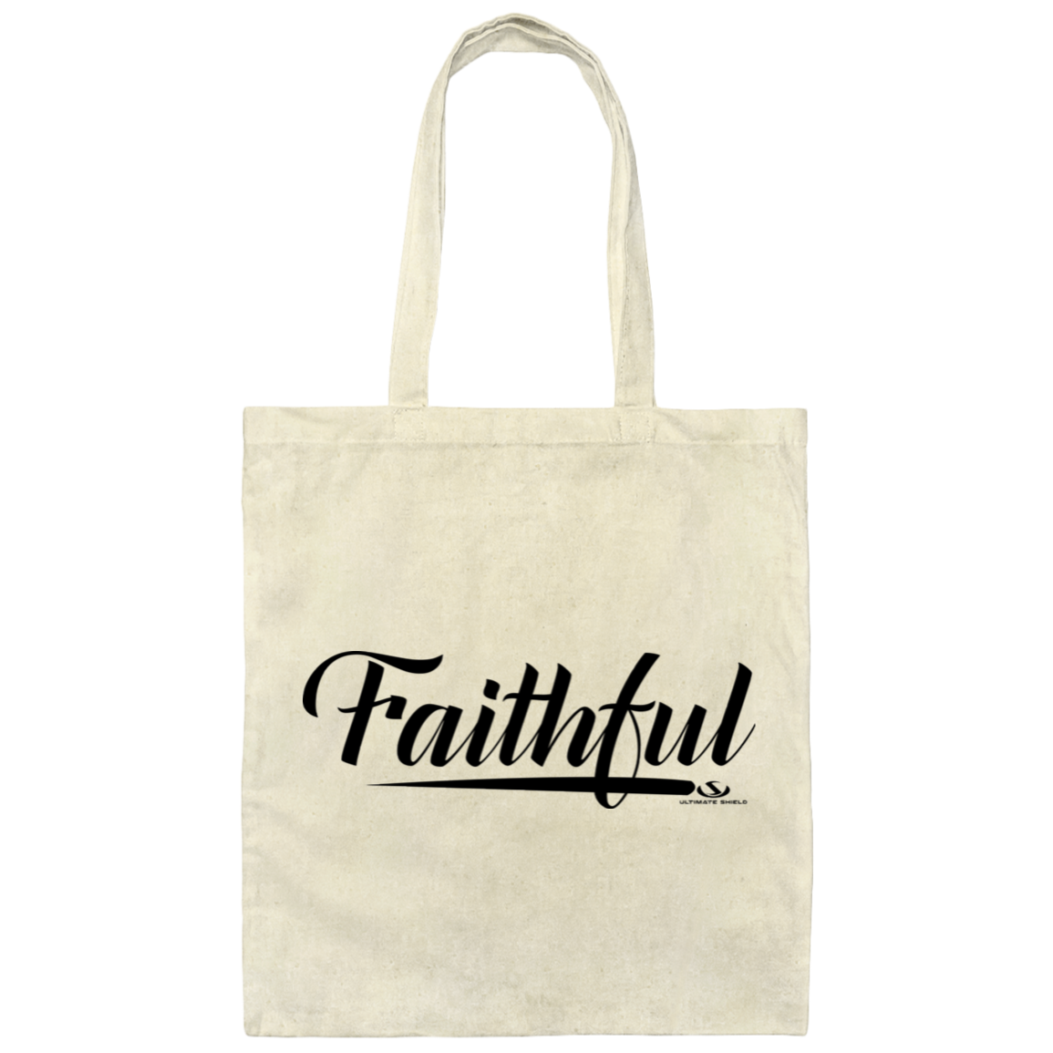 FAITHFULL Canvas Tote Bag - The Shield of Light