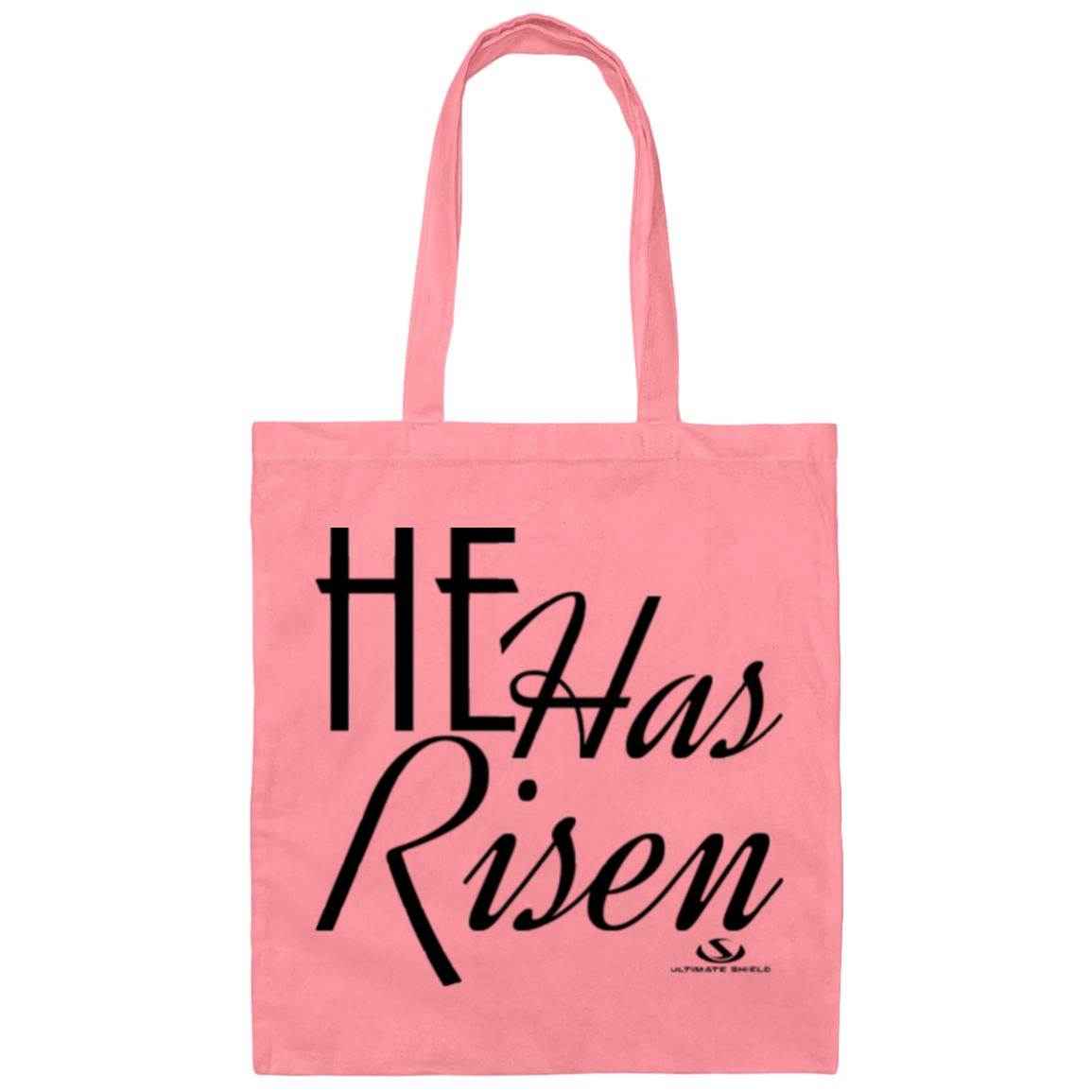 HE HAS RISEN Canvas Tote Bag - The Shield of Light