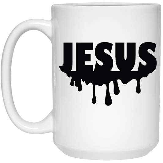 Jesus 15 oz. White Mug - The Shield of Light