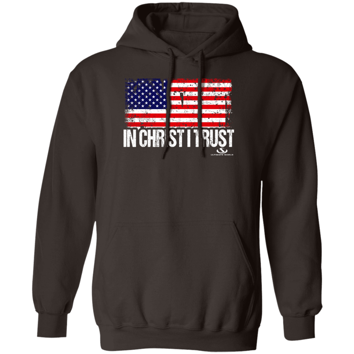 IN CHRIST I TRUST Pullover Hoodie - The Shield of Light