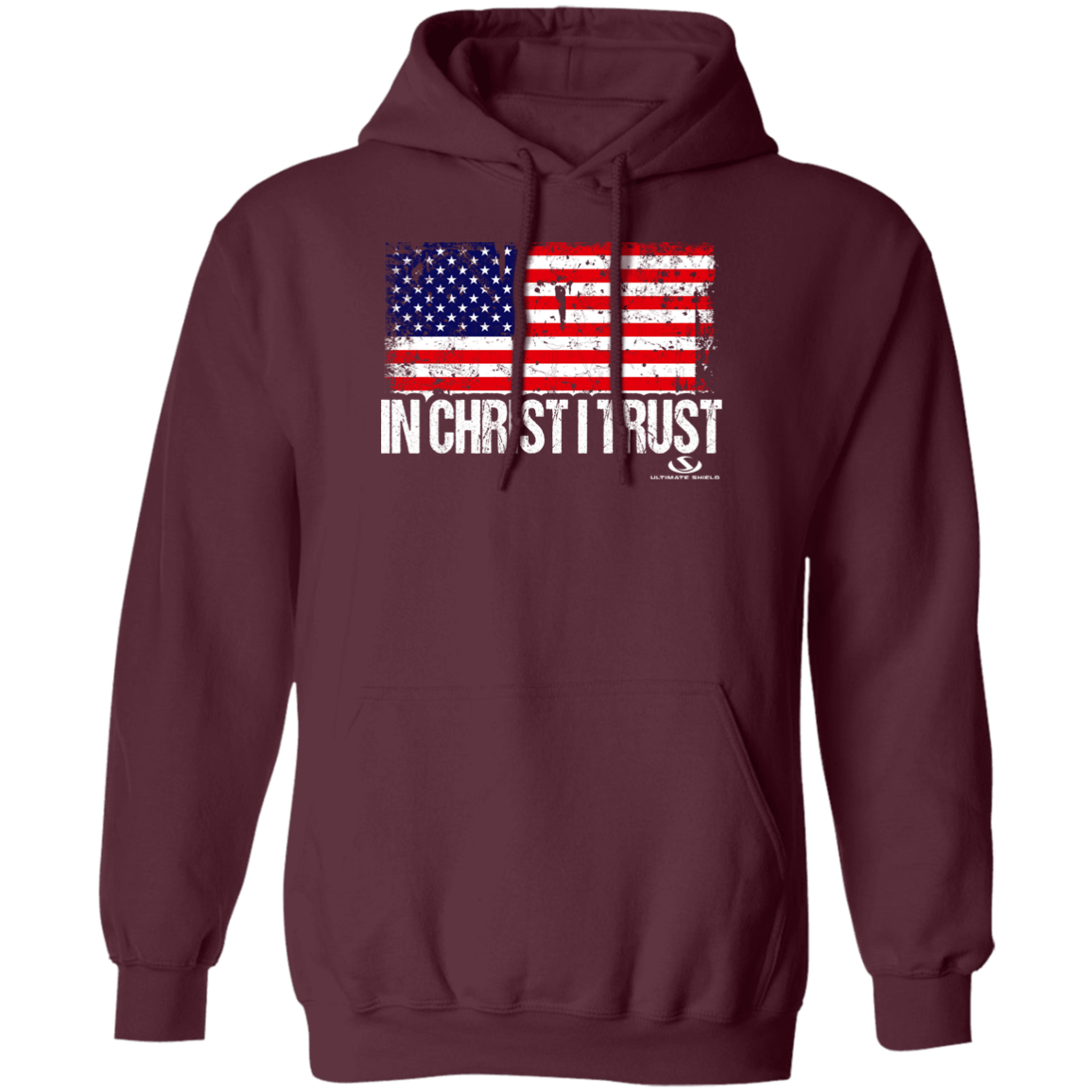 IN CHRIST I TRUST Pullover Hoodie - The Shield of Light