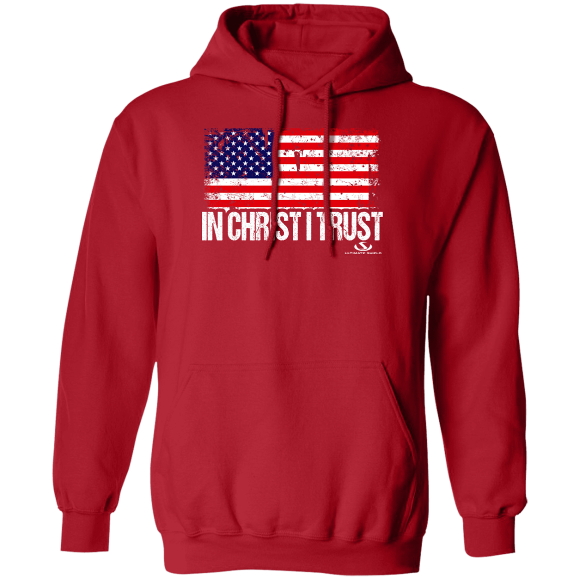 IN CHRIST I TRUST Pullover Hoodie - The Shield of Light