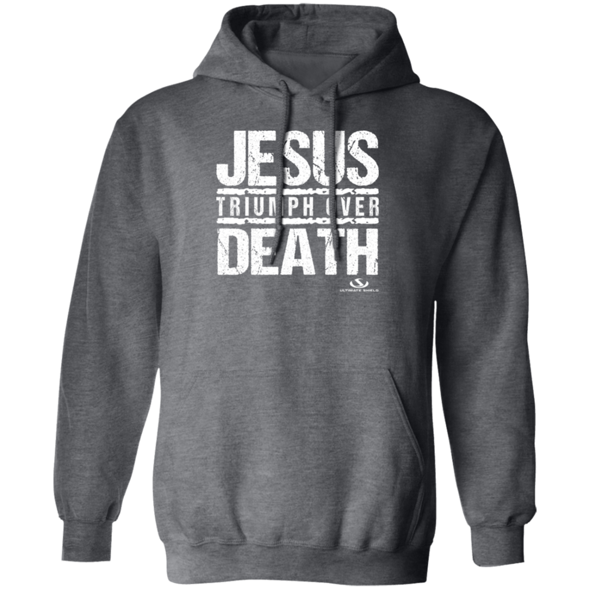 JESUS TRIUMPH OVER DEATH Pullover Hoodie - The Shield of Light