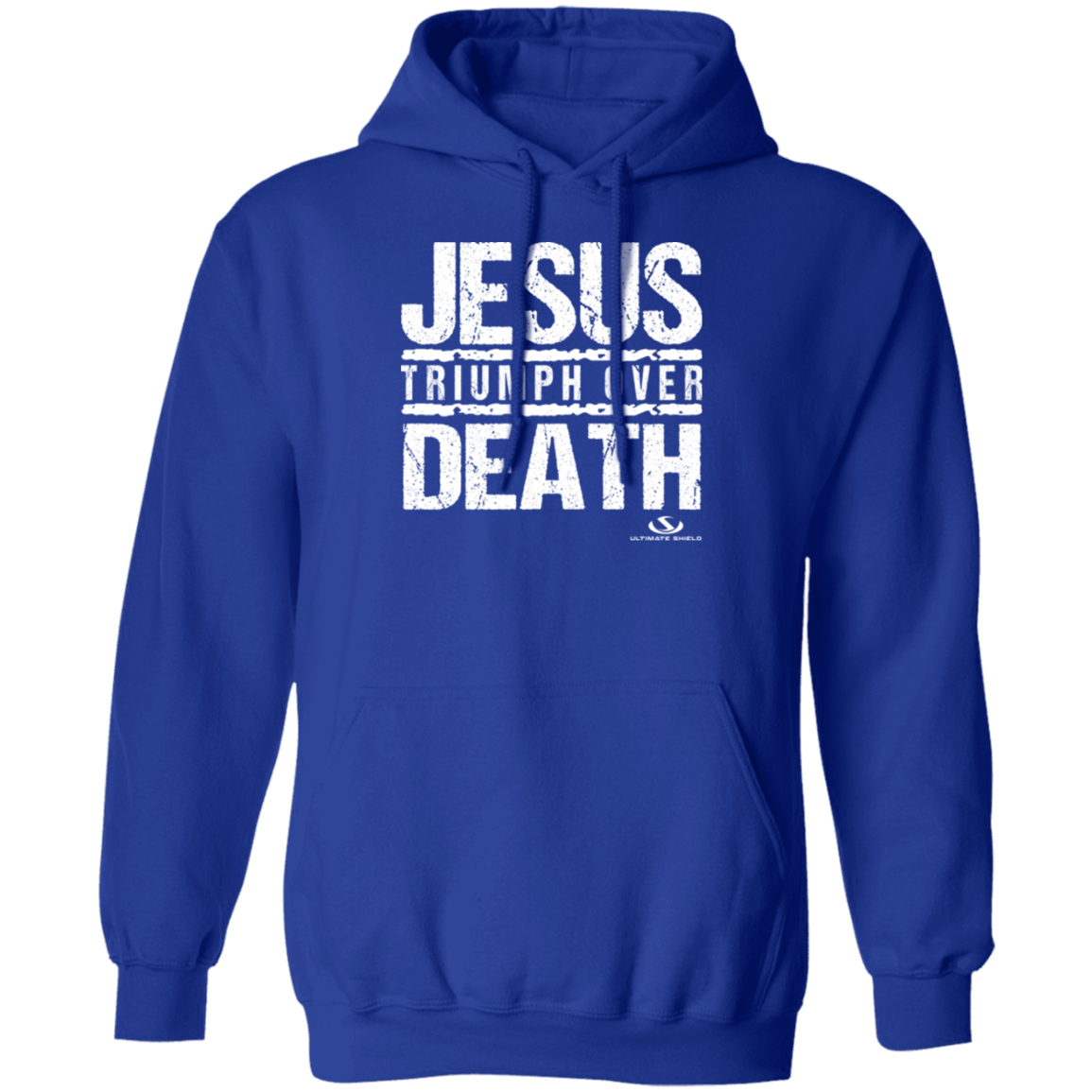JESUS TRIUMPH OVER DEATH Pullover Hoodie - The Shield of Light