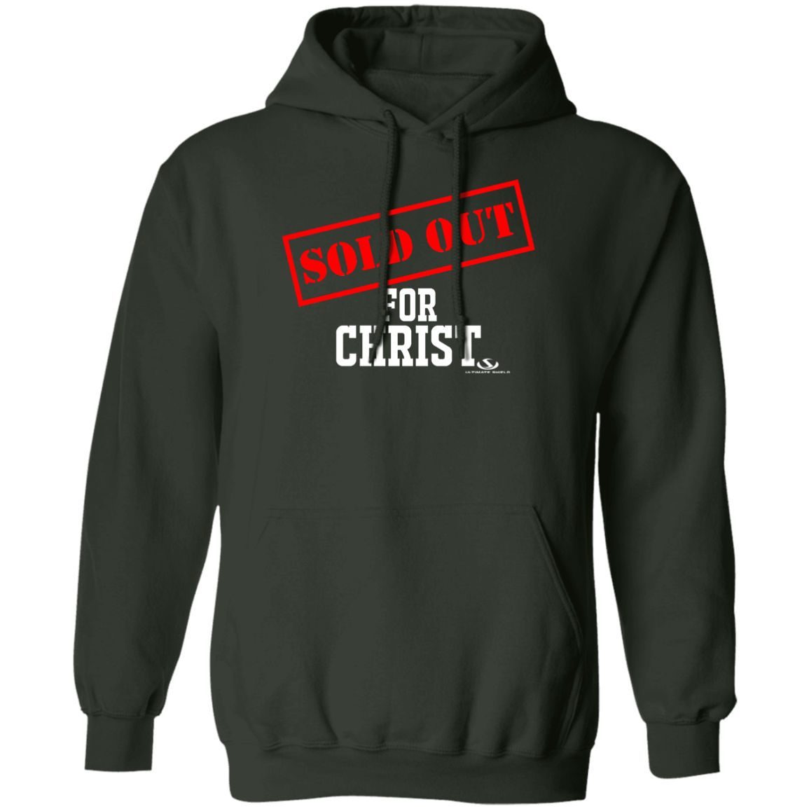 SOLD OUT FOR CHRIST Pullover Hoodie - The Shield of Light